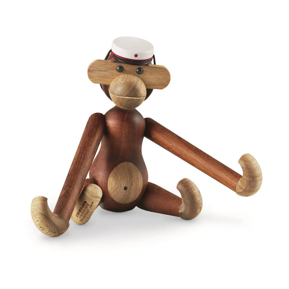 Macaco com chapéu de estudante vermelho Kay Bojesen,  Kay Bojesen Denmark