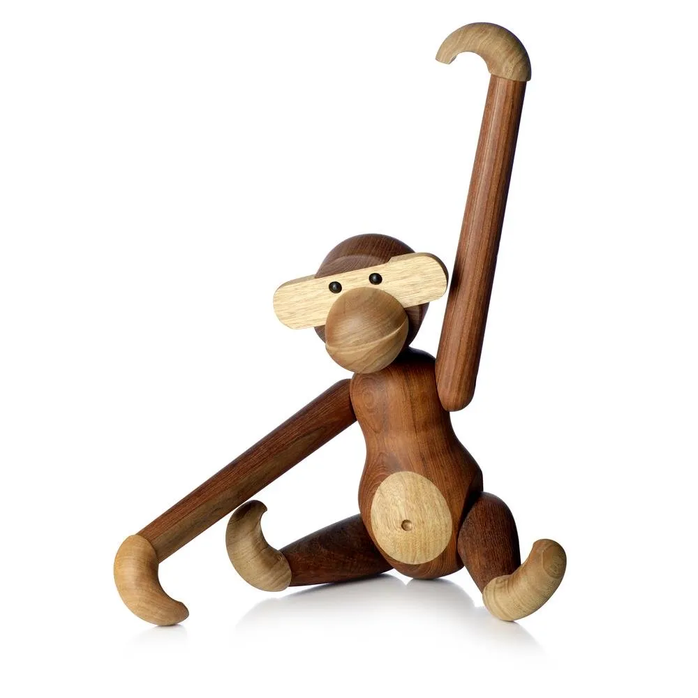 Macaco de madeira grande Kay Bojesen, wood Kay Bojesen Denmark