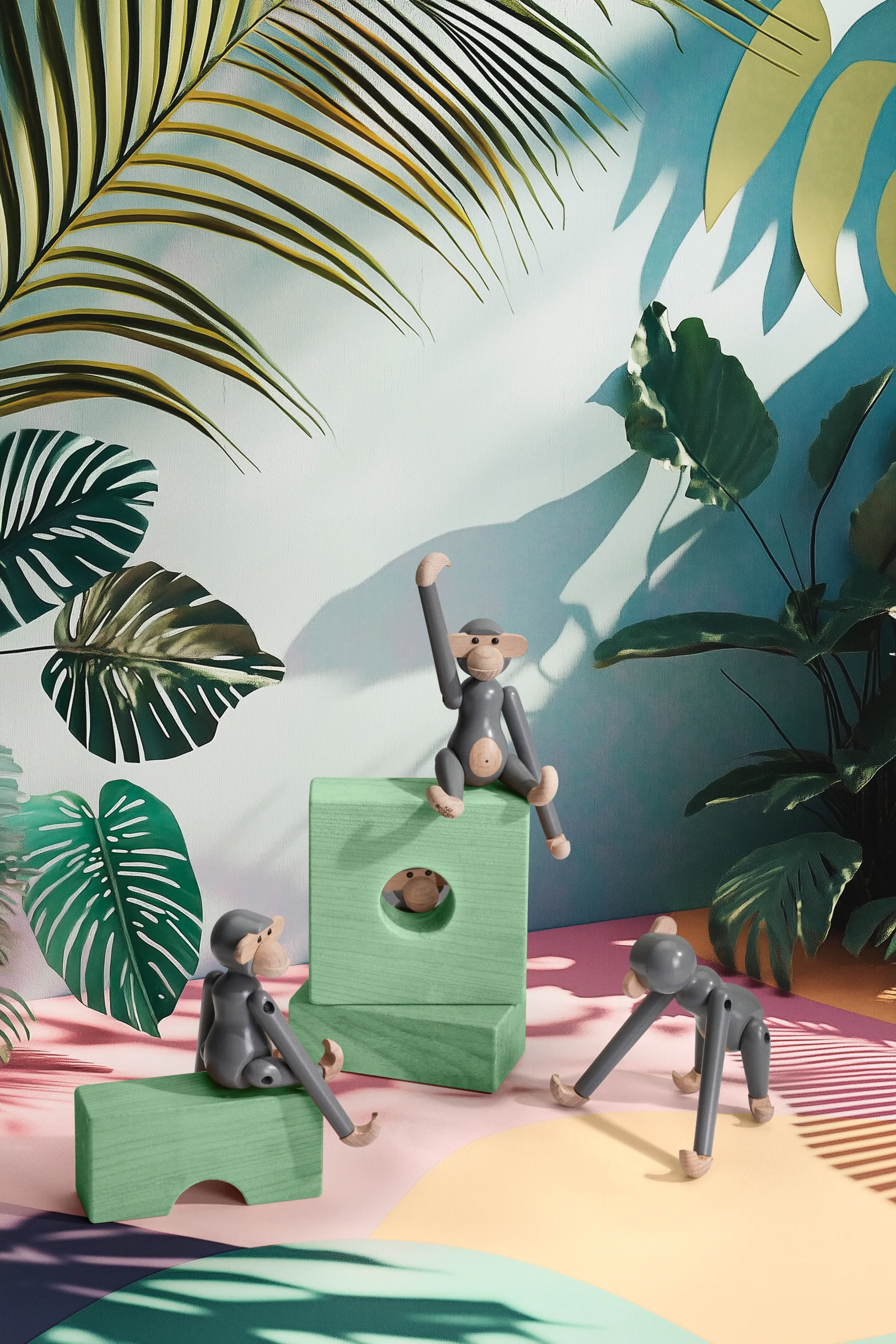 Macaco pequeno Kay Bojesen, Cinza Kay Bojesen Denmark