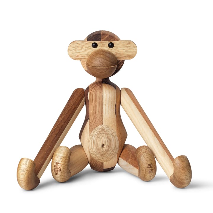 Macaco, versão aniversário de madeira mista Kay Bojesen, Pequeno Kay Bojesen Denmark