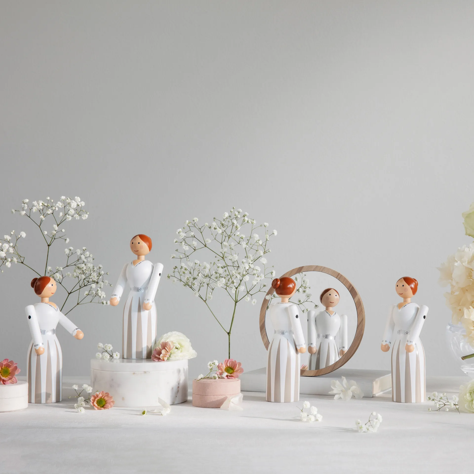 Noiva Kay Bojesen, Branco, 17 cm Kay Bojesen Denmark