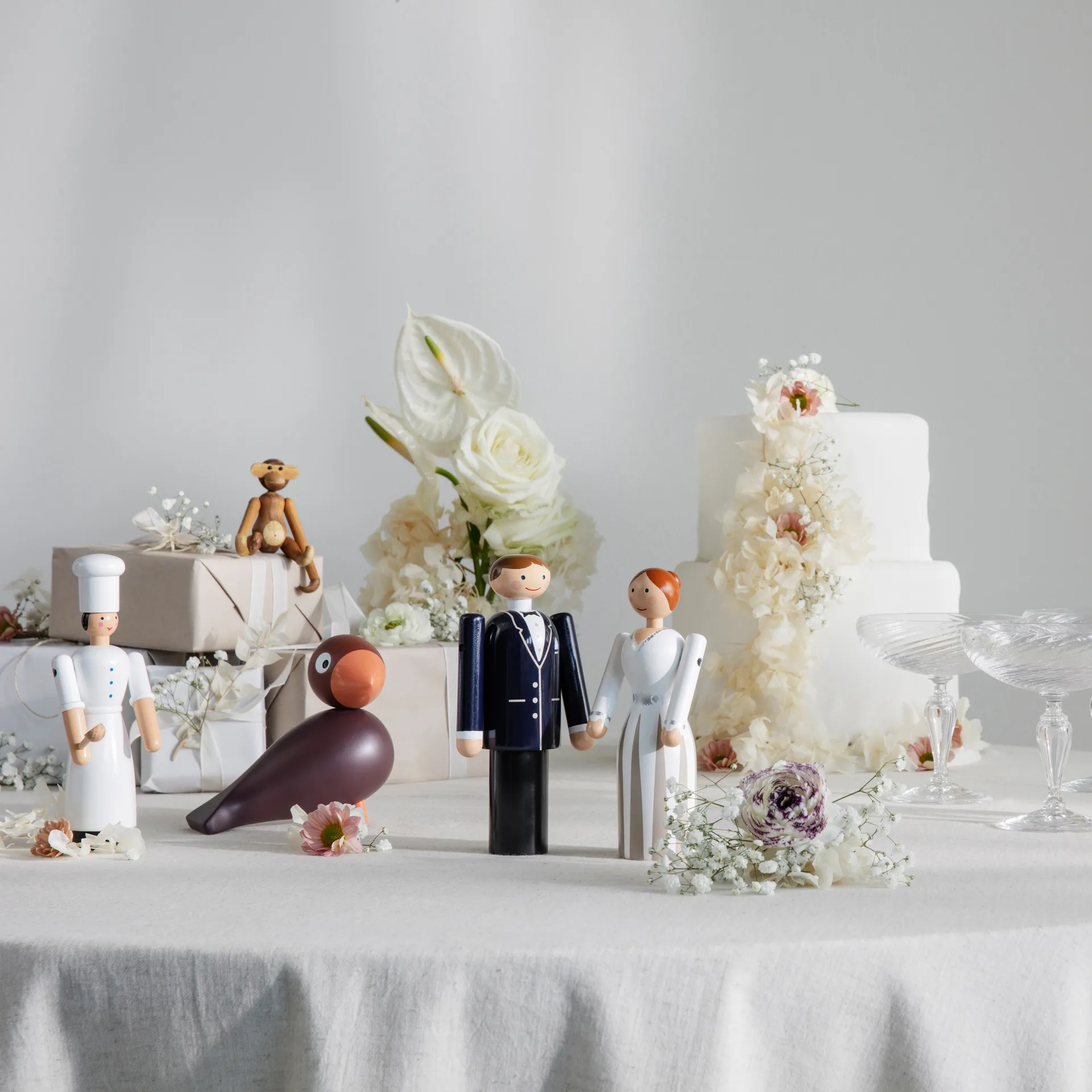 Noiva Kay Bojesen, Branco, 17 cm Kay Bojesen Denmark