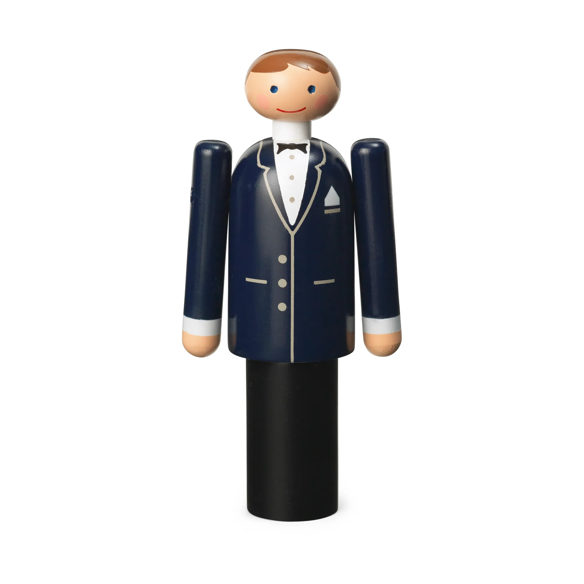 Noivo Kay Bojesen, Azul-preto-branco, 12 cm Kay Bojesen Denmark