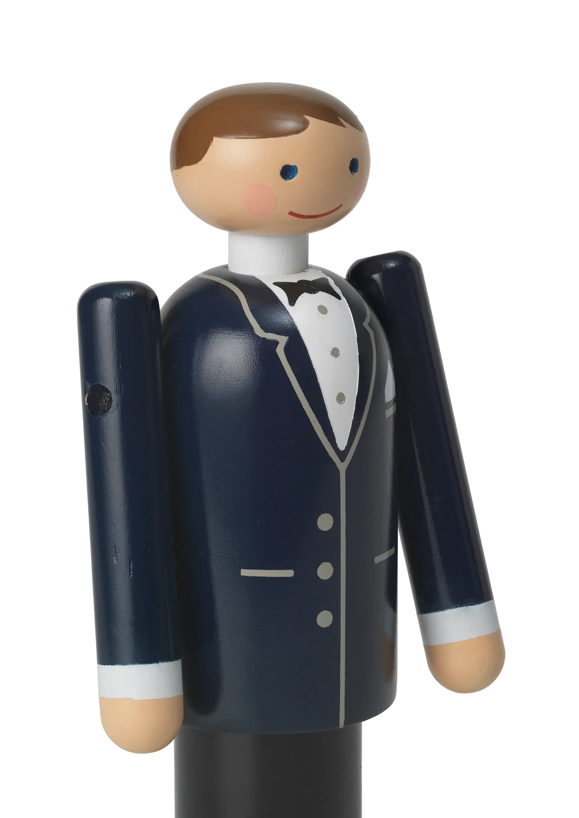 Noivo Kay Bojesen, Azul-preto-branco, 12 cm Kay Bojesen Denmark