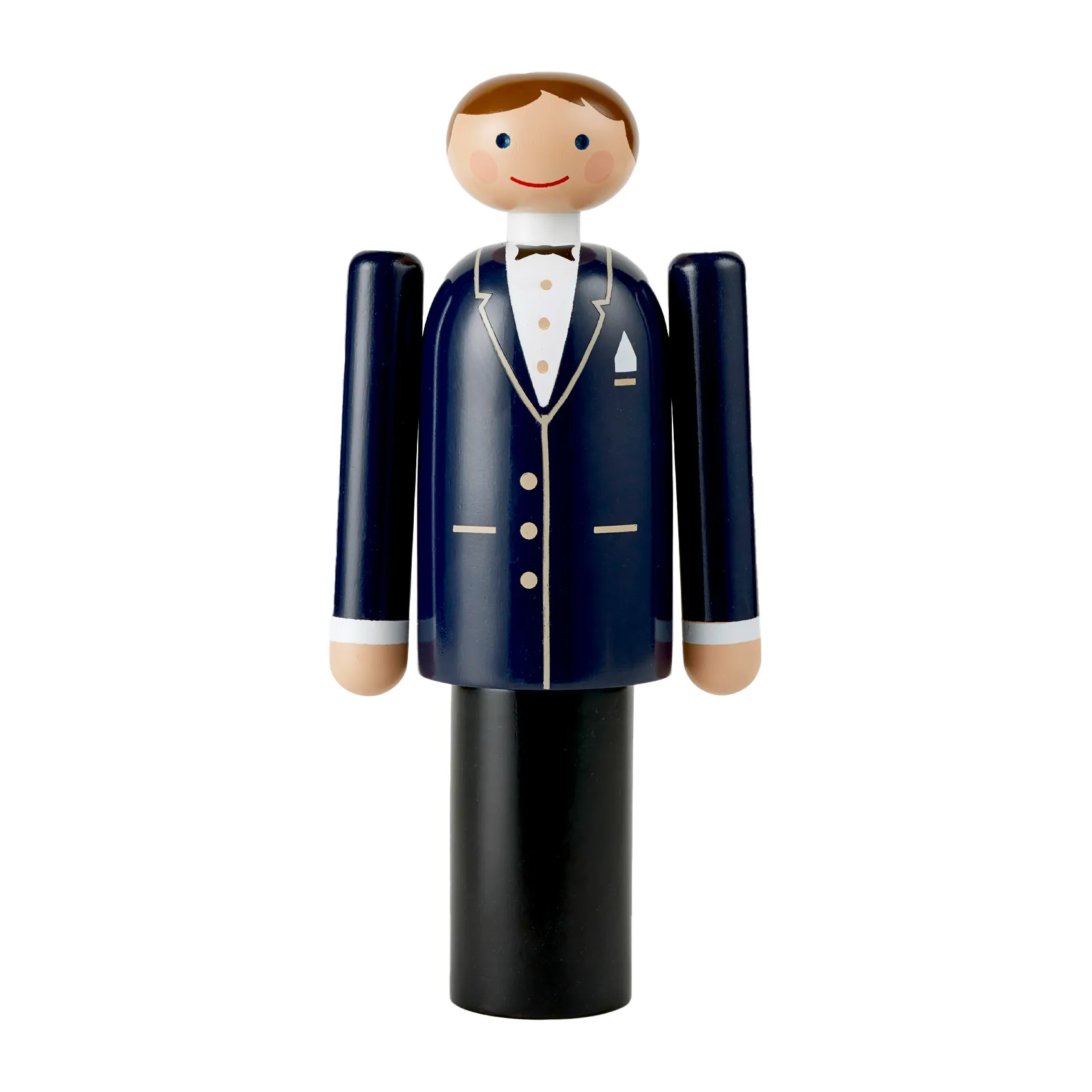 Noivo Kay Bojesen, Azul-preto e branco, 18 cm Kay Bojesen Denmark