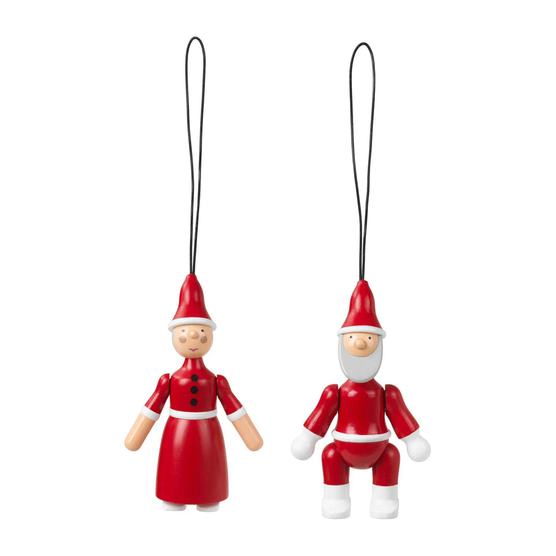 Papai Noel e Sra. Noel 10 cm, Vermelho Kay Bojesen Denmark