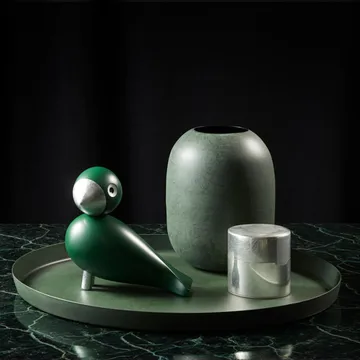 Song bird Georg Kay Bojesen - Verde-prateado - Kay Bojesen Denmark