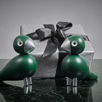 Song bird Georg Kay Bojesen - Verde-prateado - Kay Bojesen Denmark