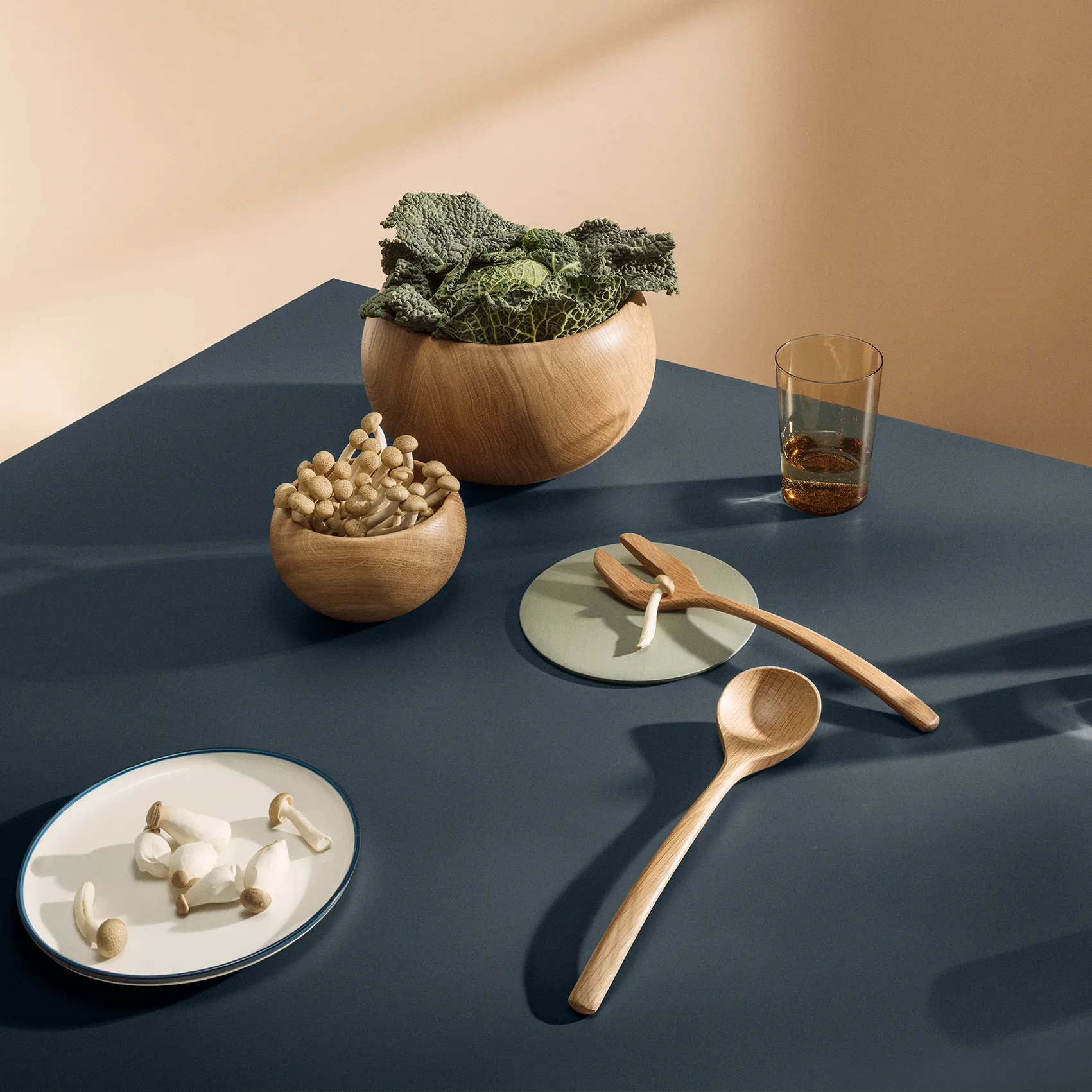 Tigela Kay Bojesen Menageri Ø14 cm, Carvalho Kay Bojesen Denmark