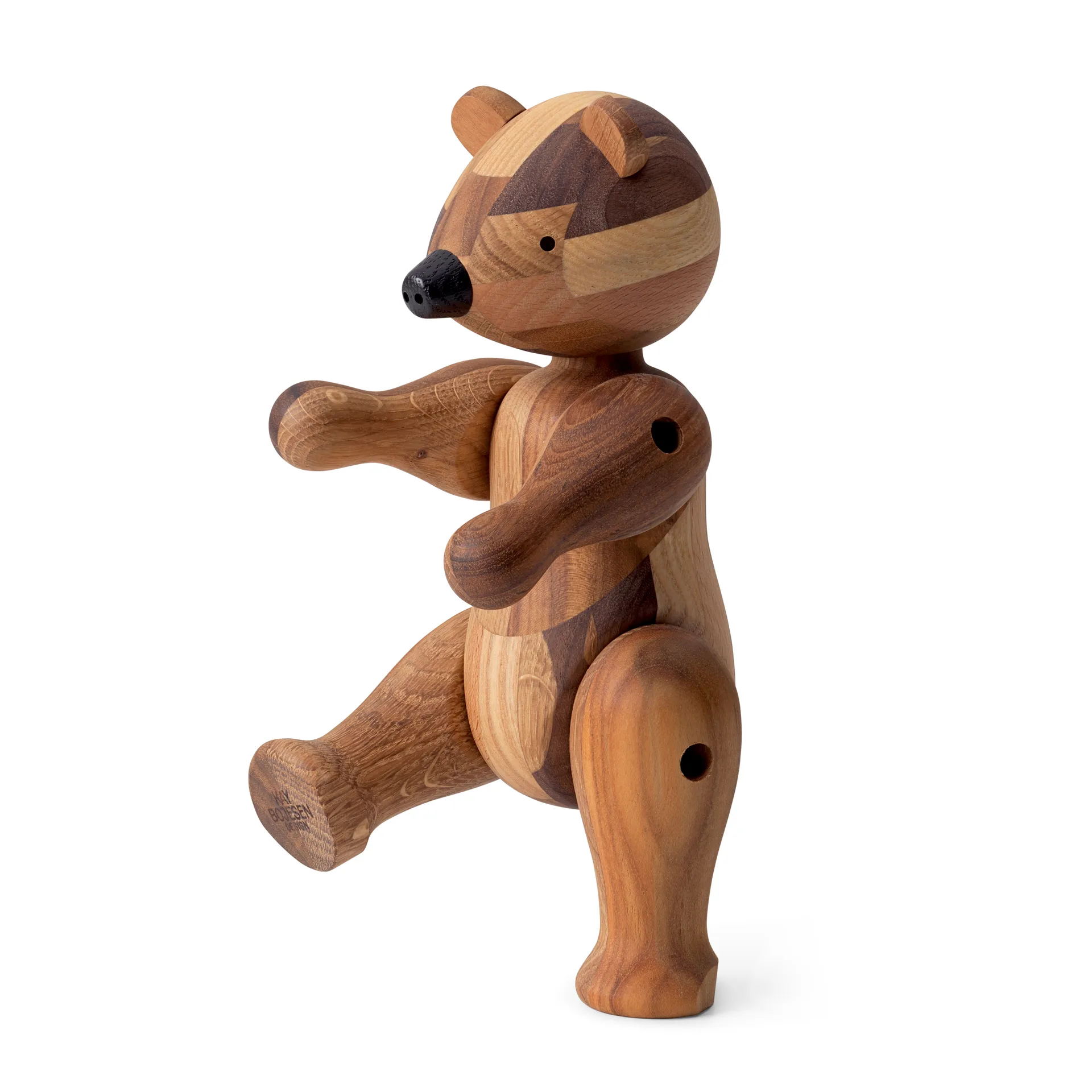 Urso de madeiro Edição de Aniversário Madeira Mista Kay Bojesen, Médio Kay Bojesen Denmark