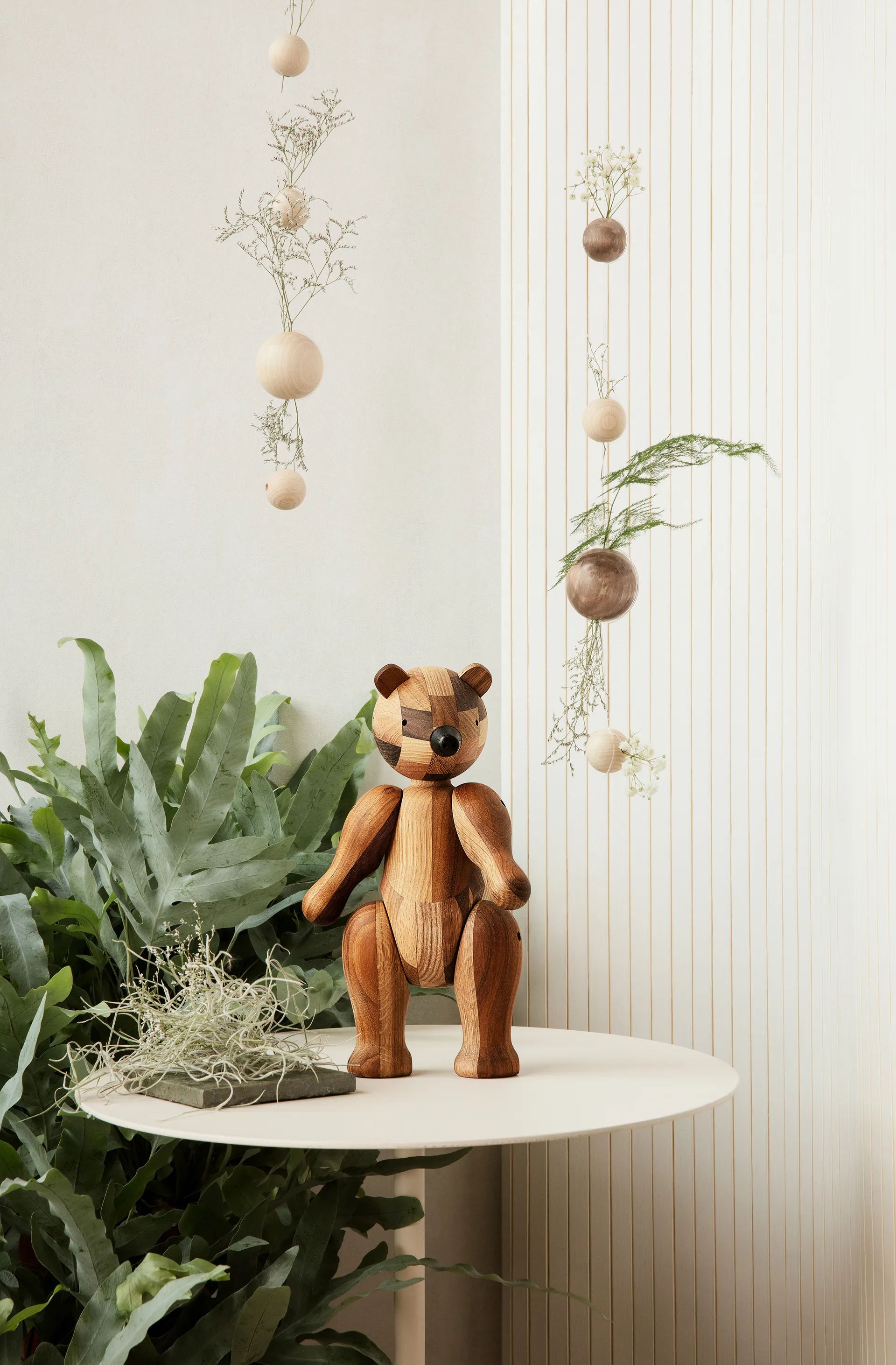 Urso de madeiro Edição de Aniversário Madeira Mista Kay Bojesen, Médio Kay Bojesen Denmark