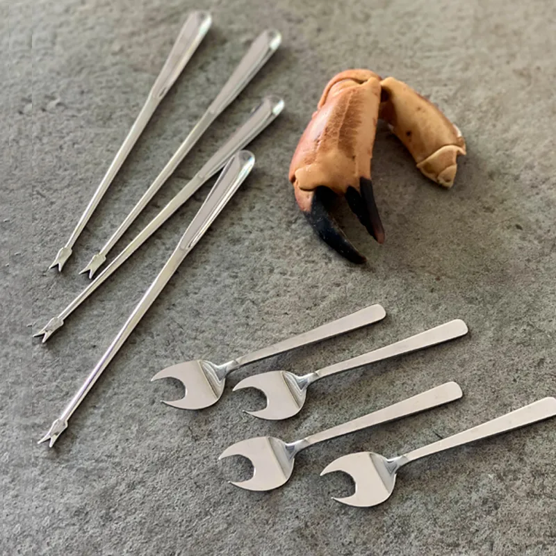 Grand Prix talheres de marisco 8 peças, Aço polido Kay Bojesen