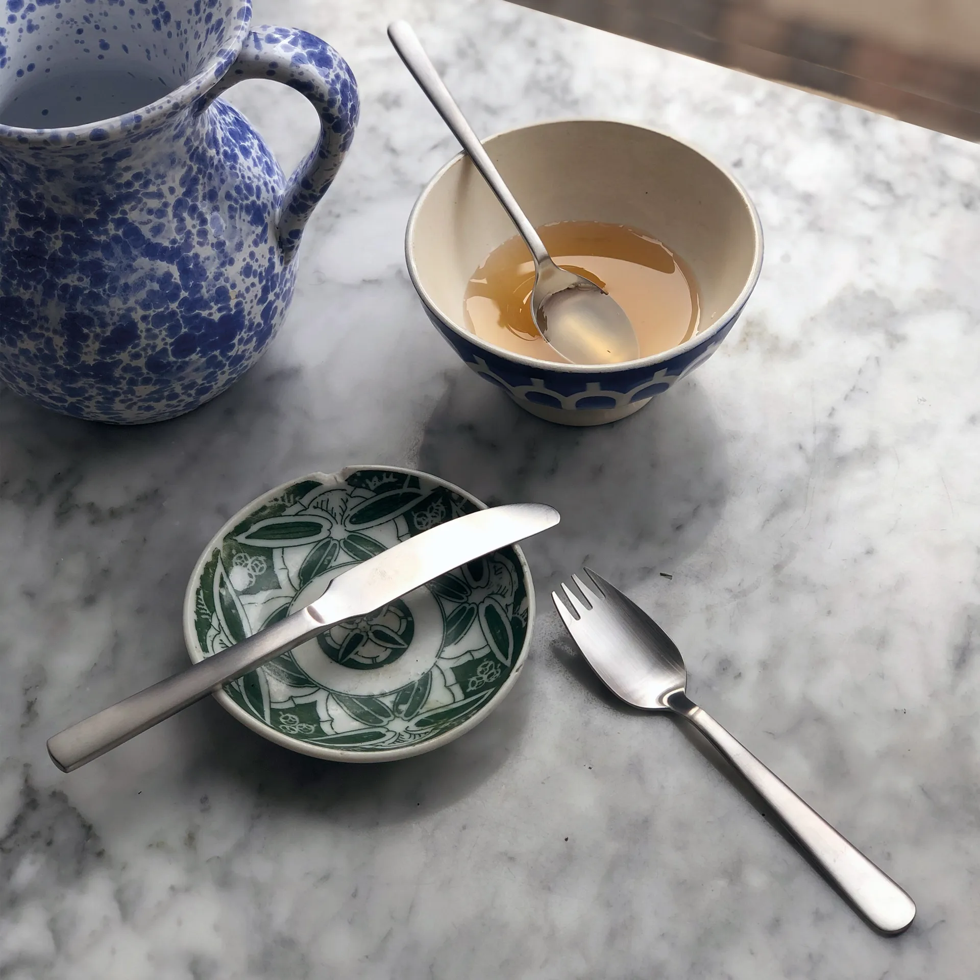 Grand Prix talheres infantis e individual de mesa 4 peças, Aço matte Kay Bojesen