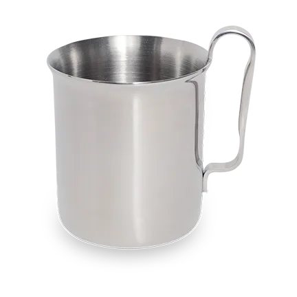 Kay Bojesen caneca aço, Aço polido Kay Bojesen