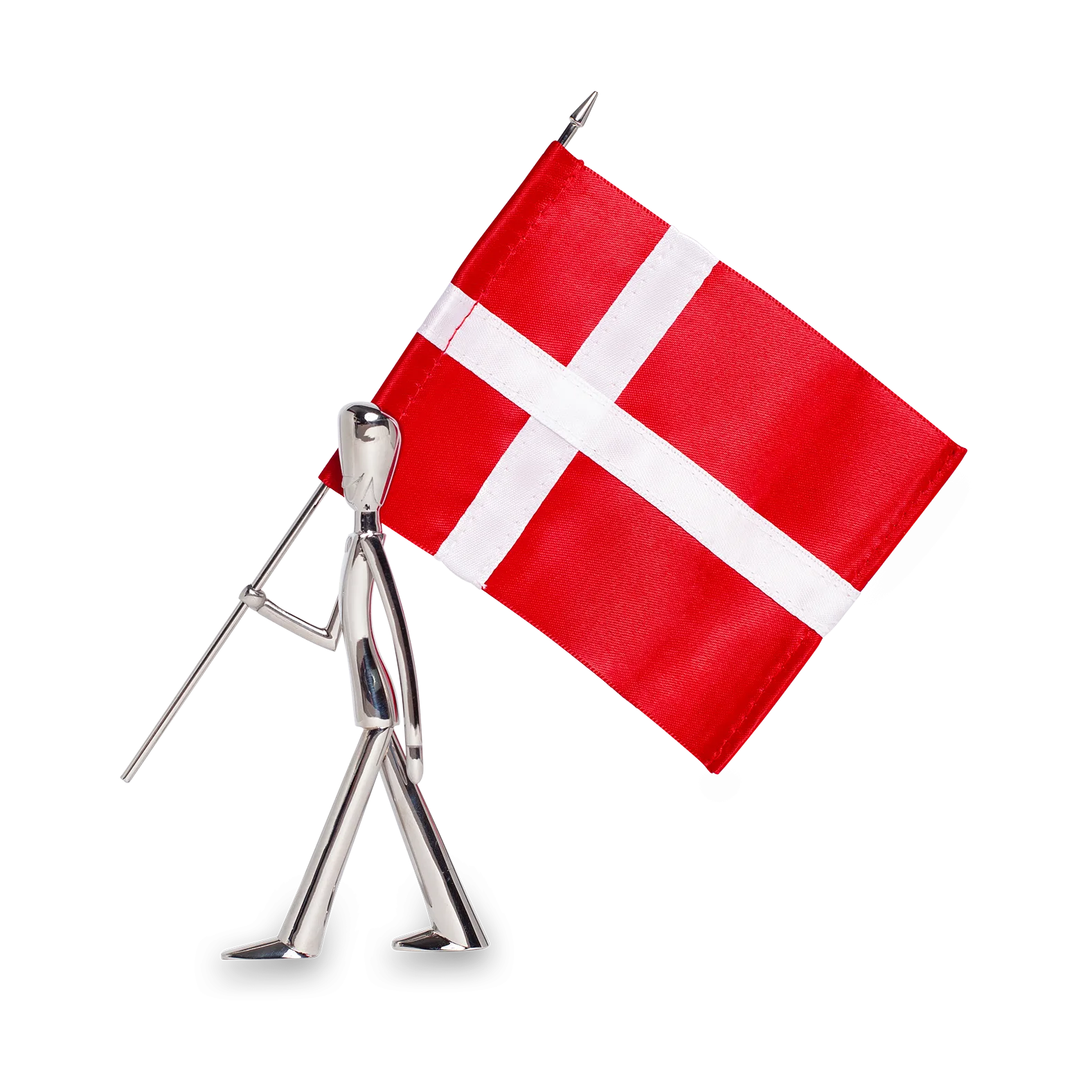 Porta-bandeira da Guarda Real 18 cm, Aço inoxidável Kay Bojesen