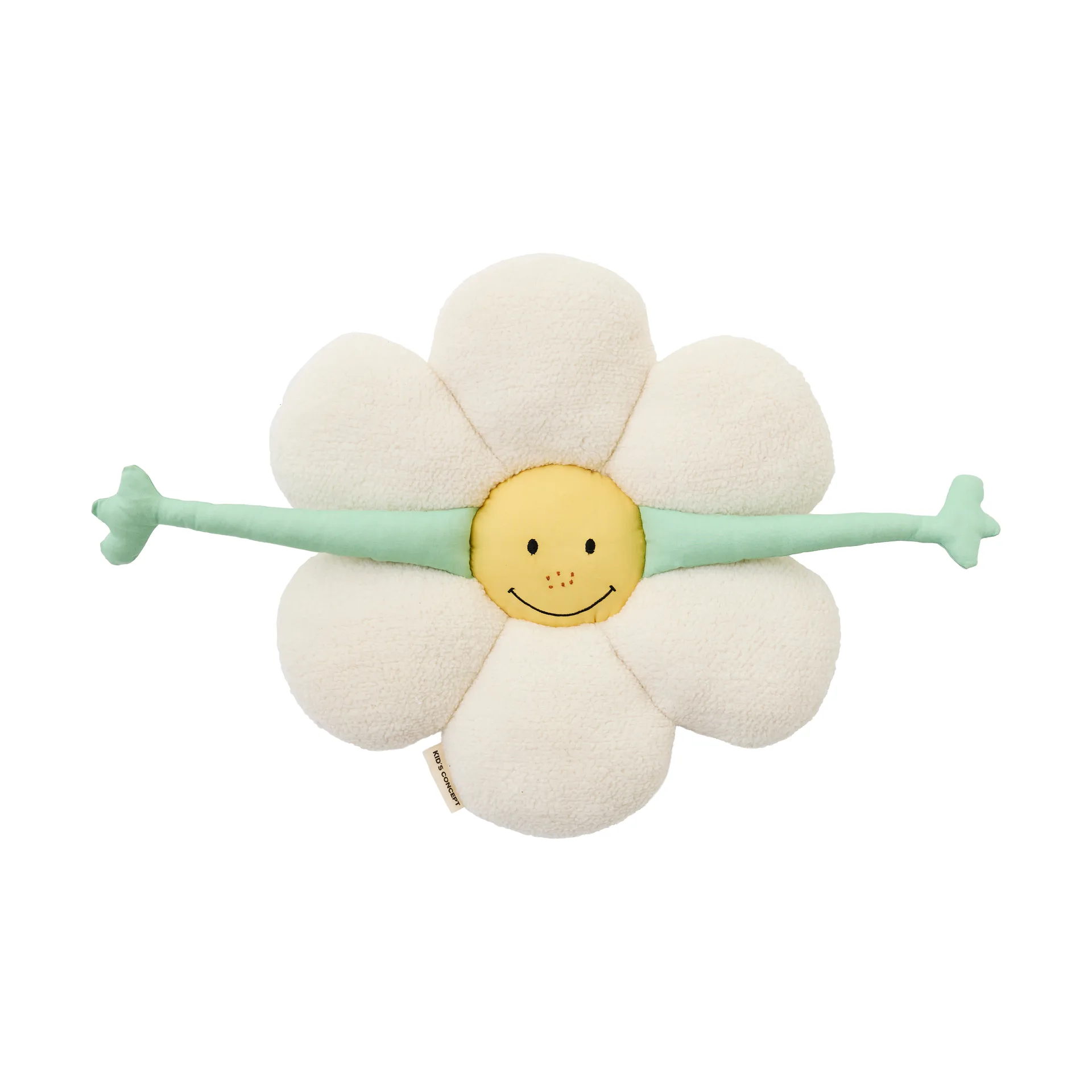 Almofada Blomma, Branco-verde-amarelo Kid's Concept