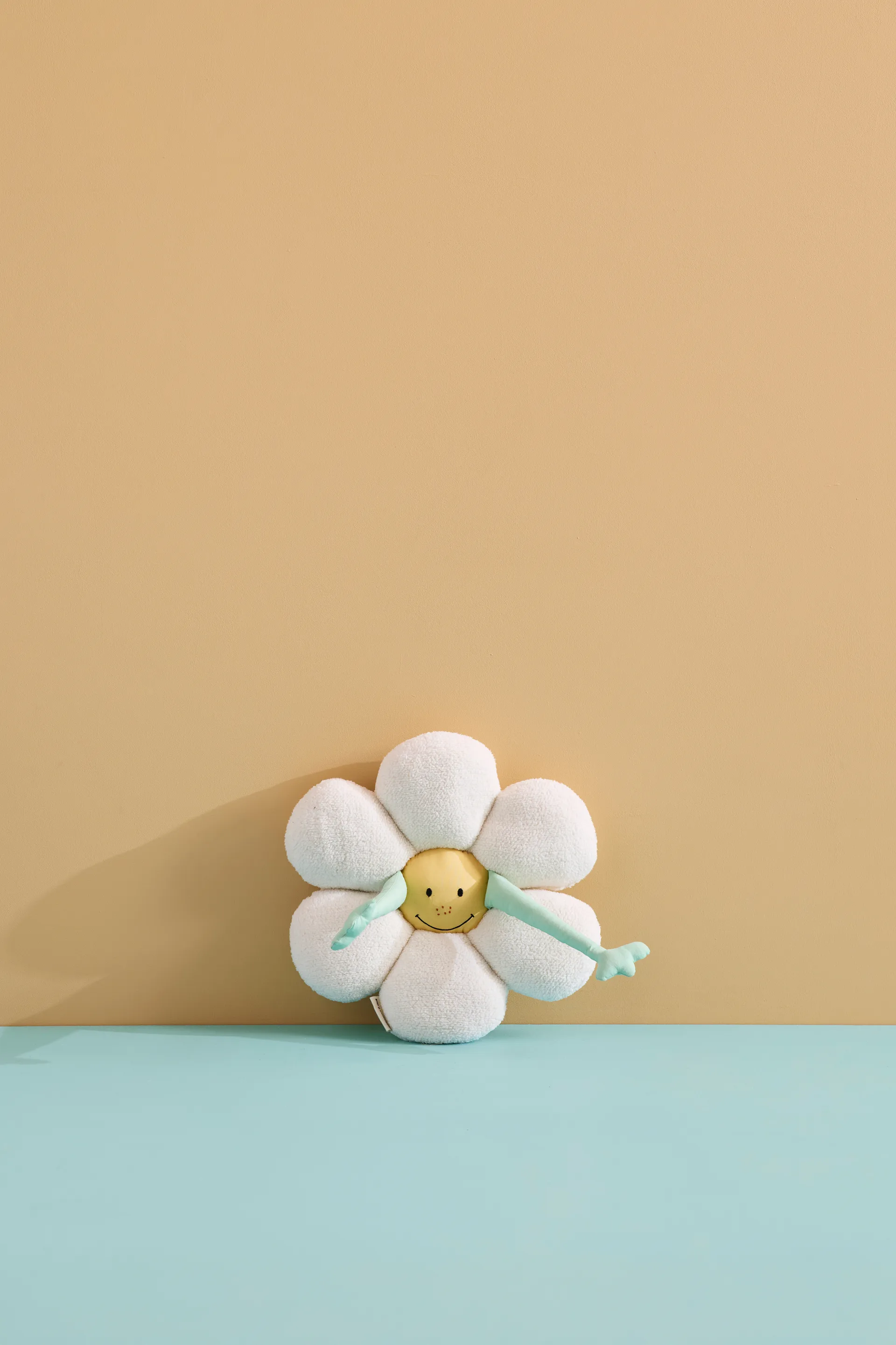 Almofada Blomma, Branco-verde-amarelo Kid's Concept