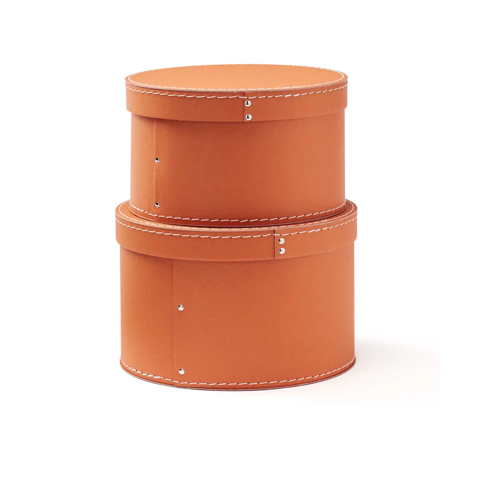 Caixa armazenamento redondo Kid's Base 2 peças , ferrugem Kid's Concept