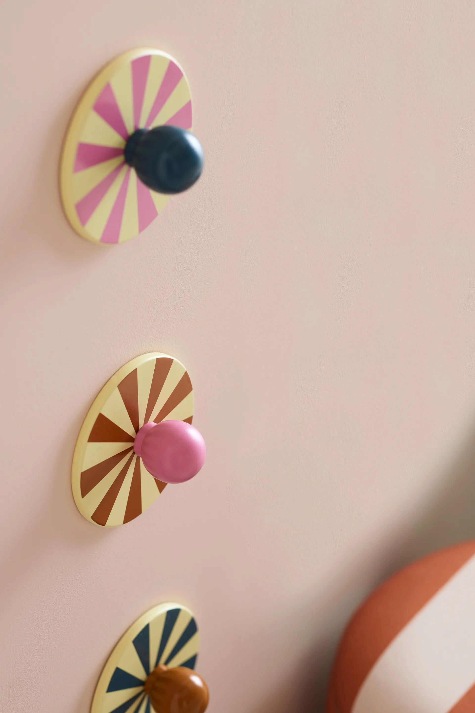 Gancho Cirkus 3 peças, Multi, Ø10x4,4 cm Kid's Concept