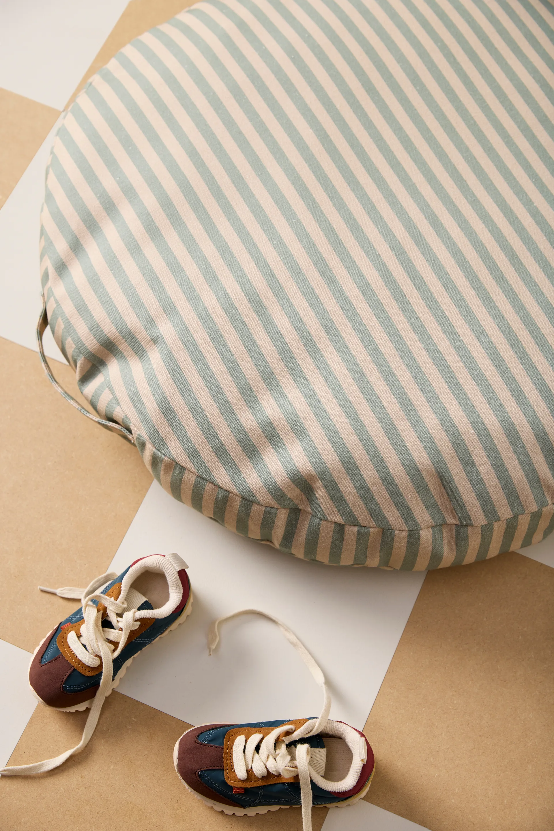 Kid's Base almofada de chão Ø60 cm, Borda Kid's Concept