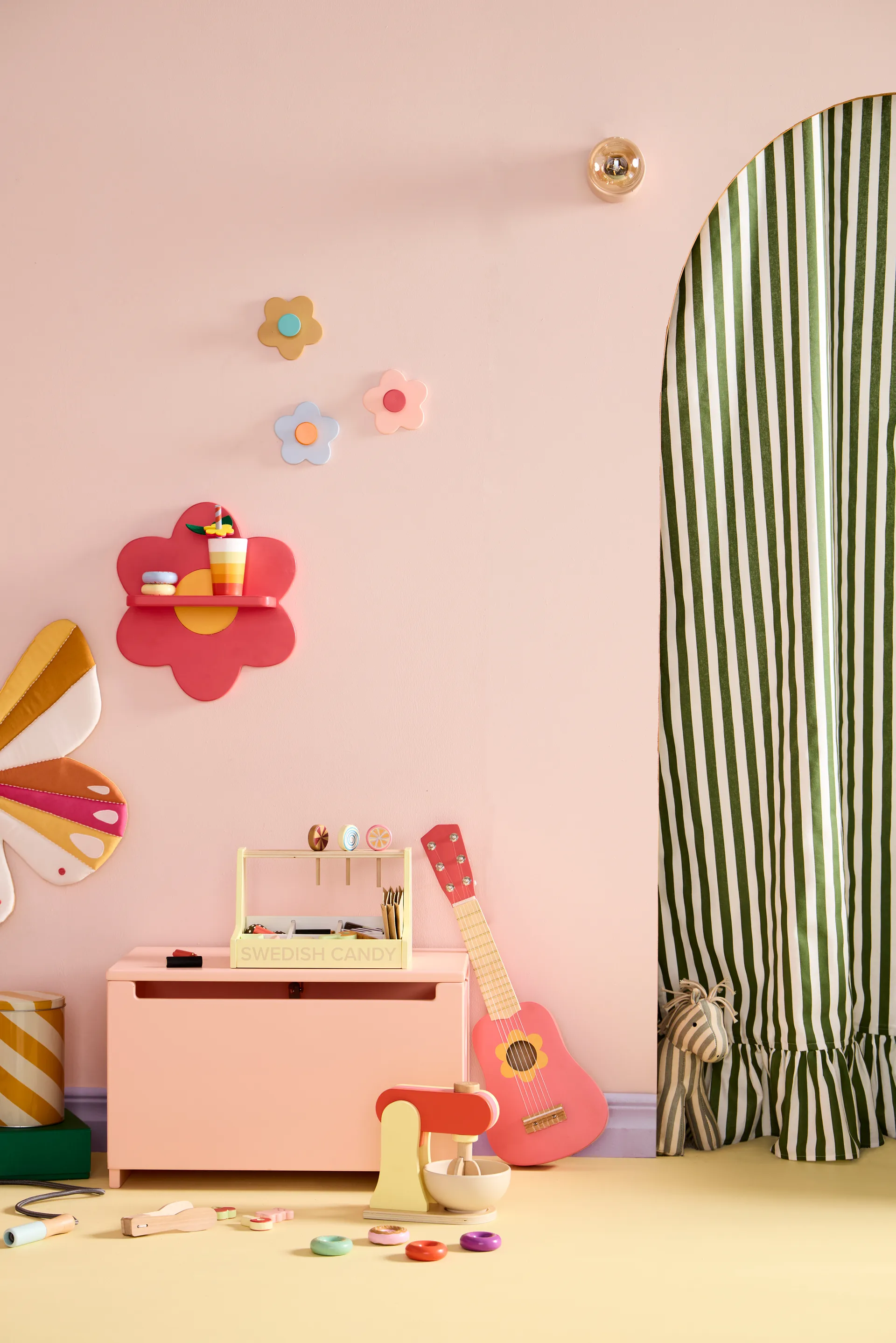 Kid's Base gancho para flores 3 peças, Multicor Kid's Concept