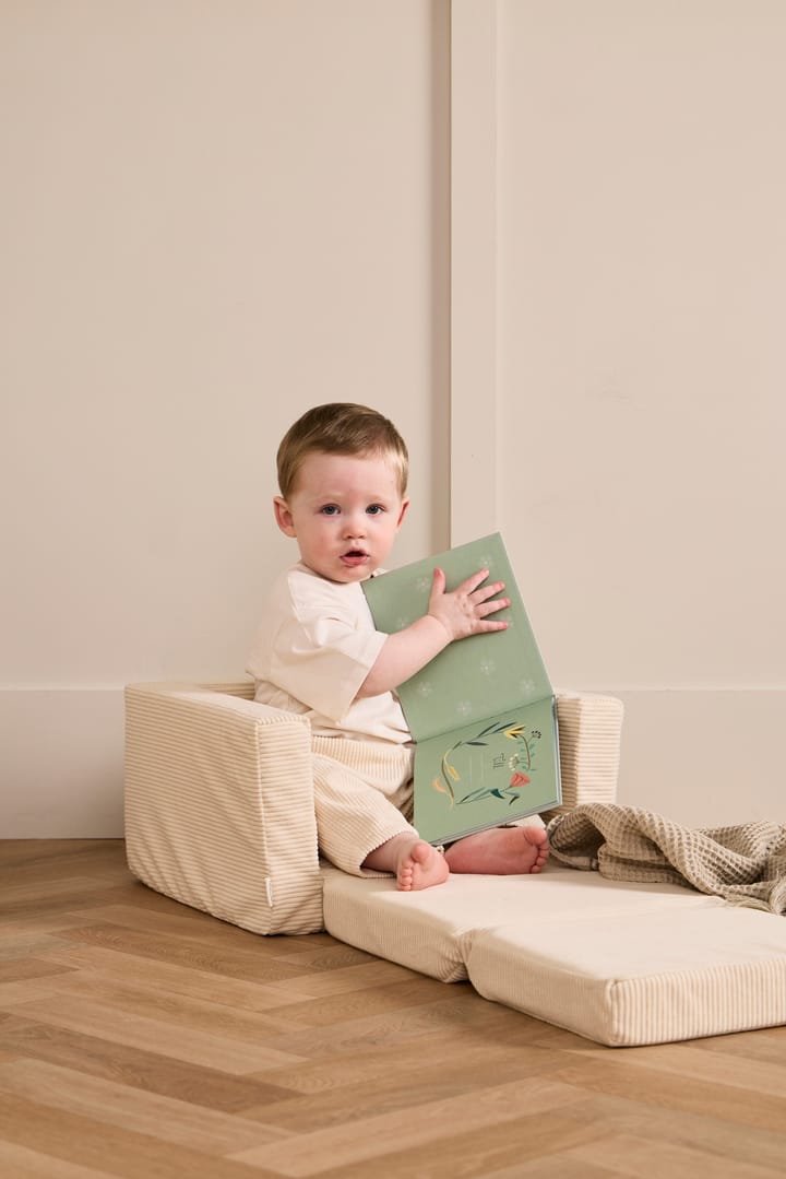Kid's Base poltrona dobrável , Branco natural Kid's Concept