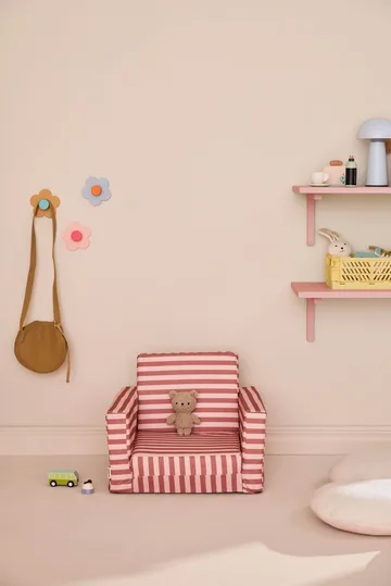 Kid's Base poltrona dobrável  - Rosa castanho - Kid's Concept
