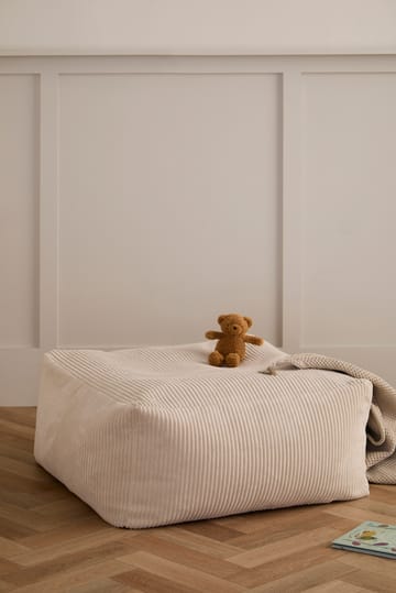 Kid's Base pufe 85x85x34 cm - Branco natural - Kid's Concept