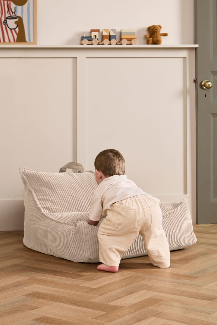 Kid's Base saco de assento, Branco natural Kid's Concept