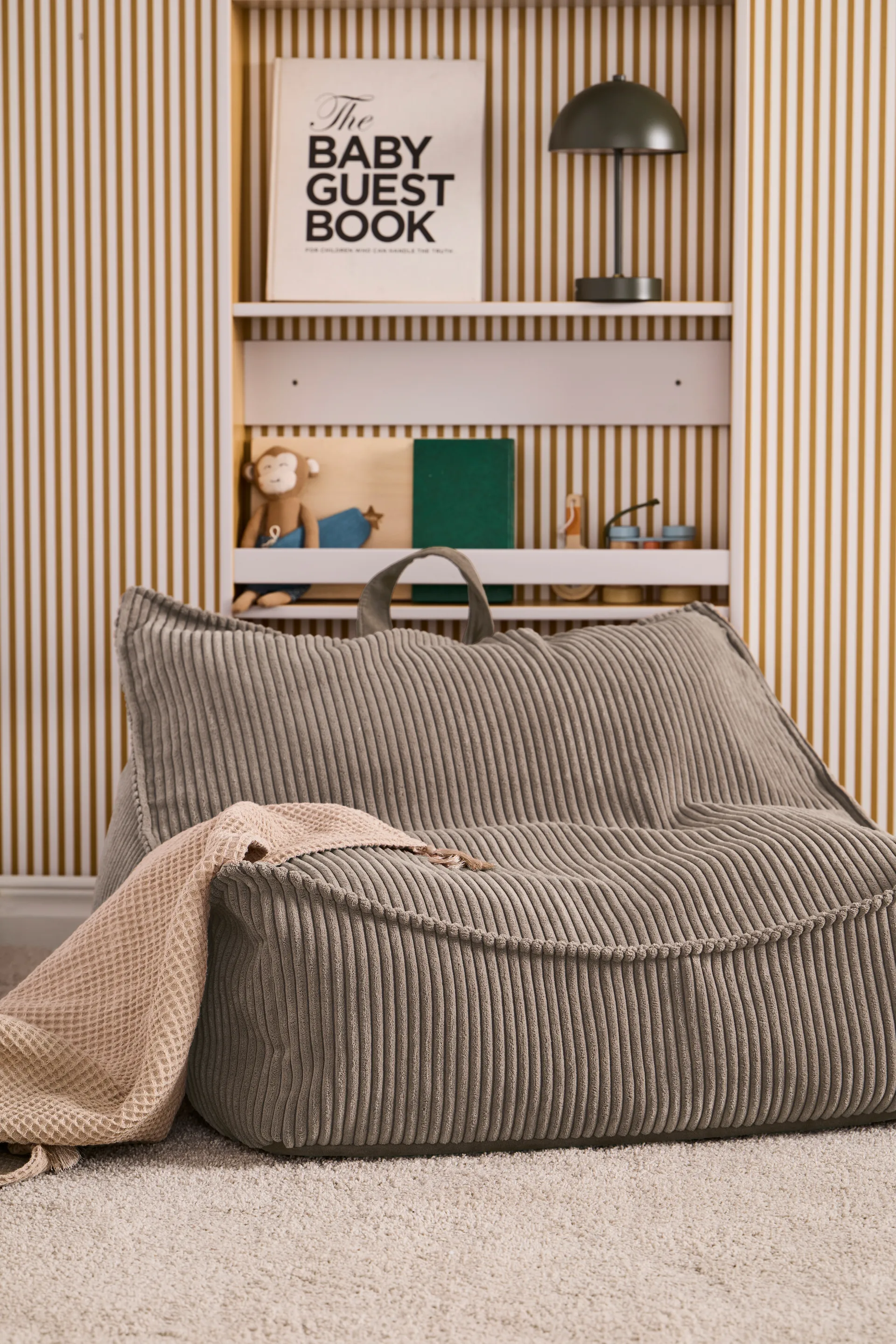 Kid's Base saco de assento, Castanho Kid's Concept