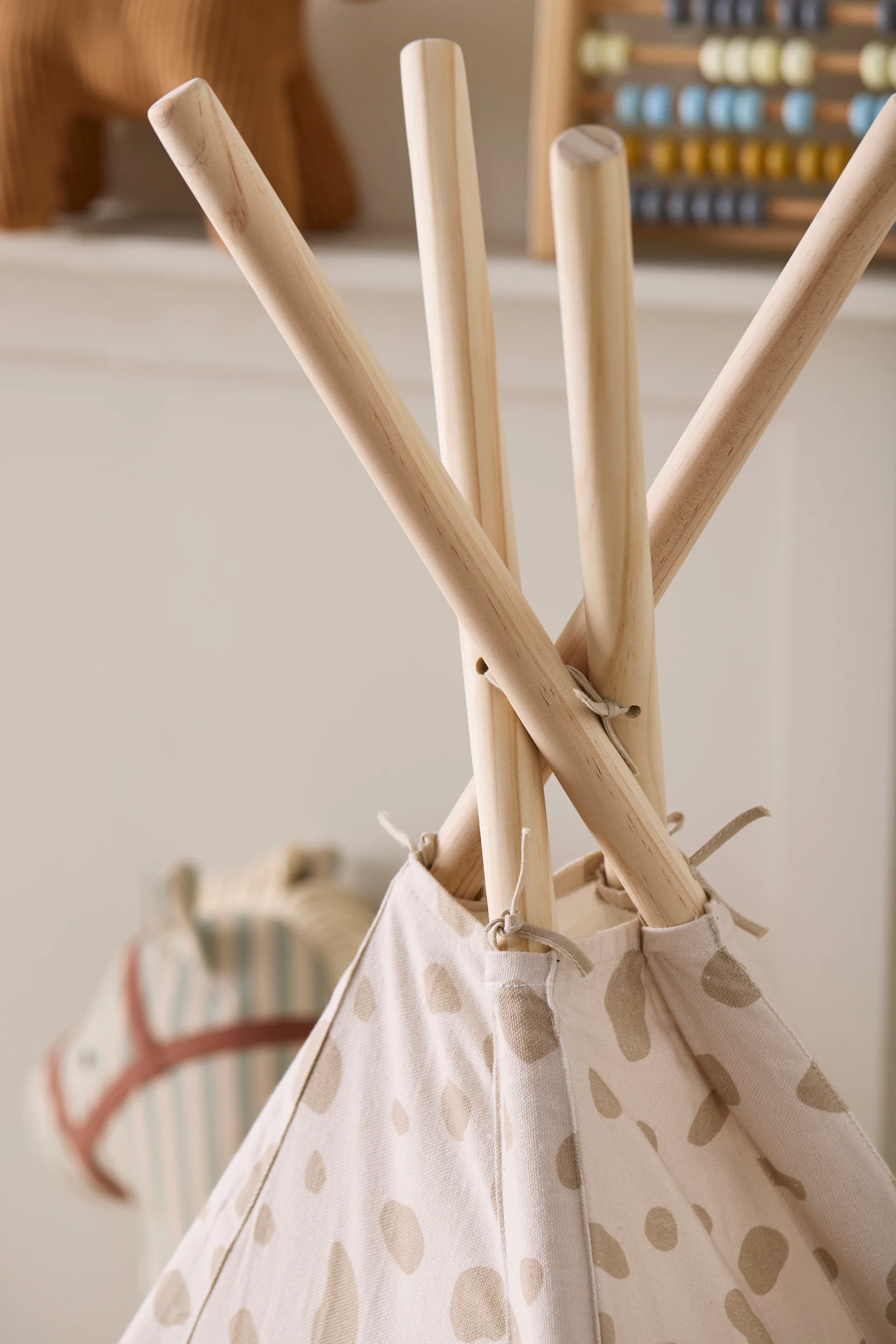 Kid's Base tenda tipi 100x95x140 cm, Prick Kid's Concept