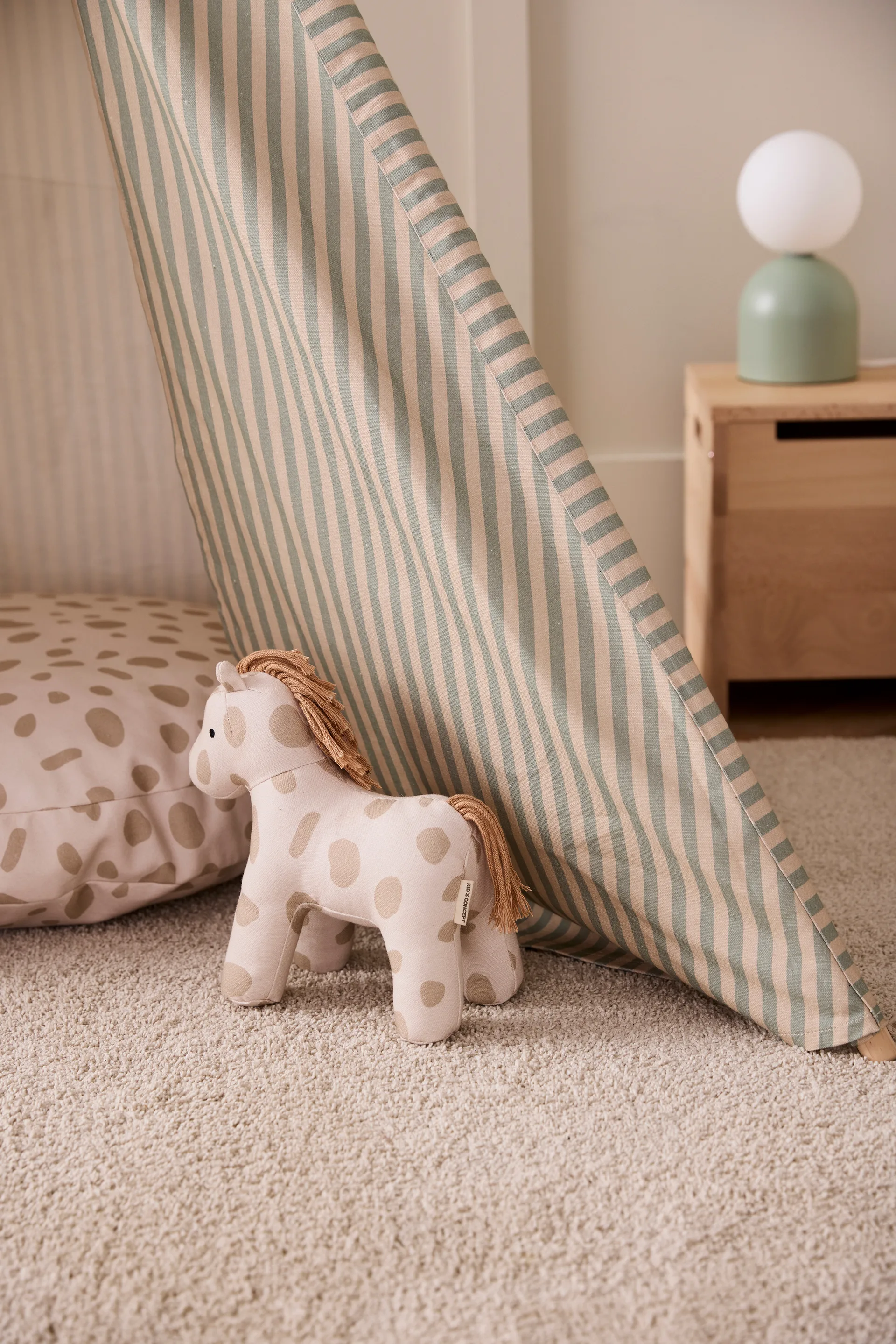 Kid's Base tenda tipi 100x95x140 cm, Rand Kid's Concept