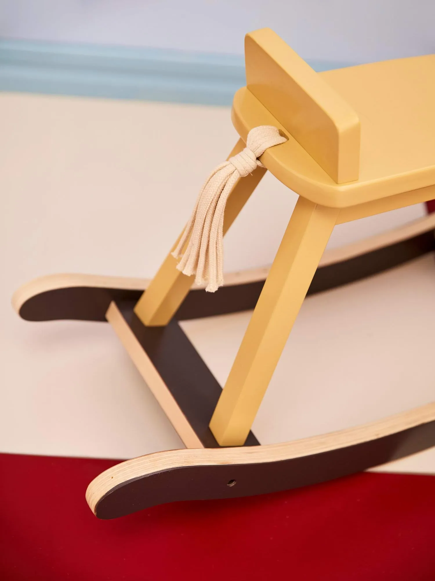 Kid's Concept cavalo de balanço, Amarelo mel Kid's Concept