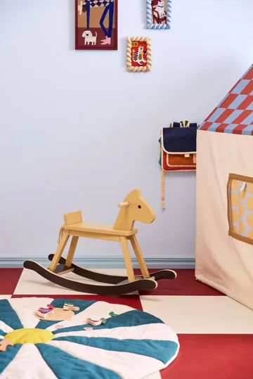 Kid's Concept cavalo de balanço - Amarelo mel - Kid's Concept