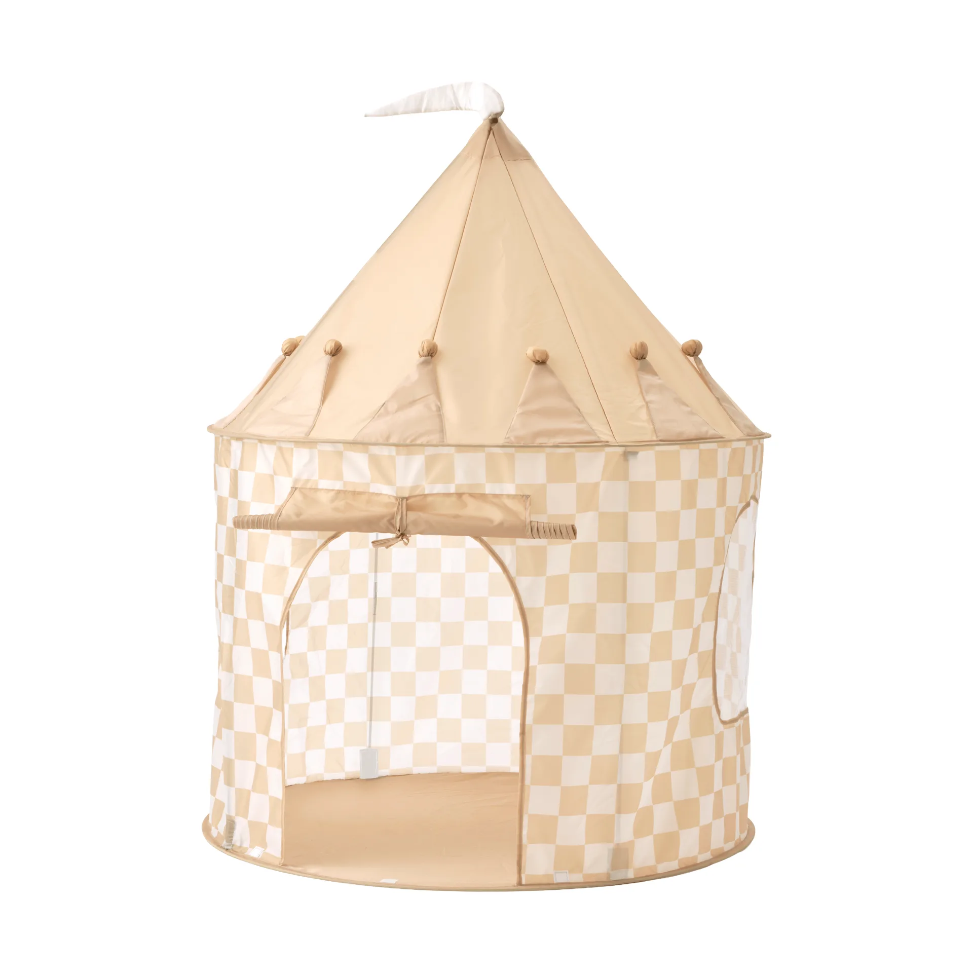 Kid's Concept tenda quadriculada, Amarelo Kid's Concept