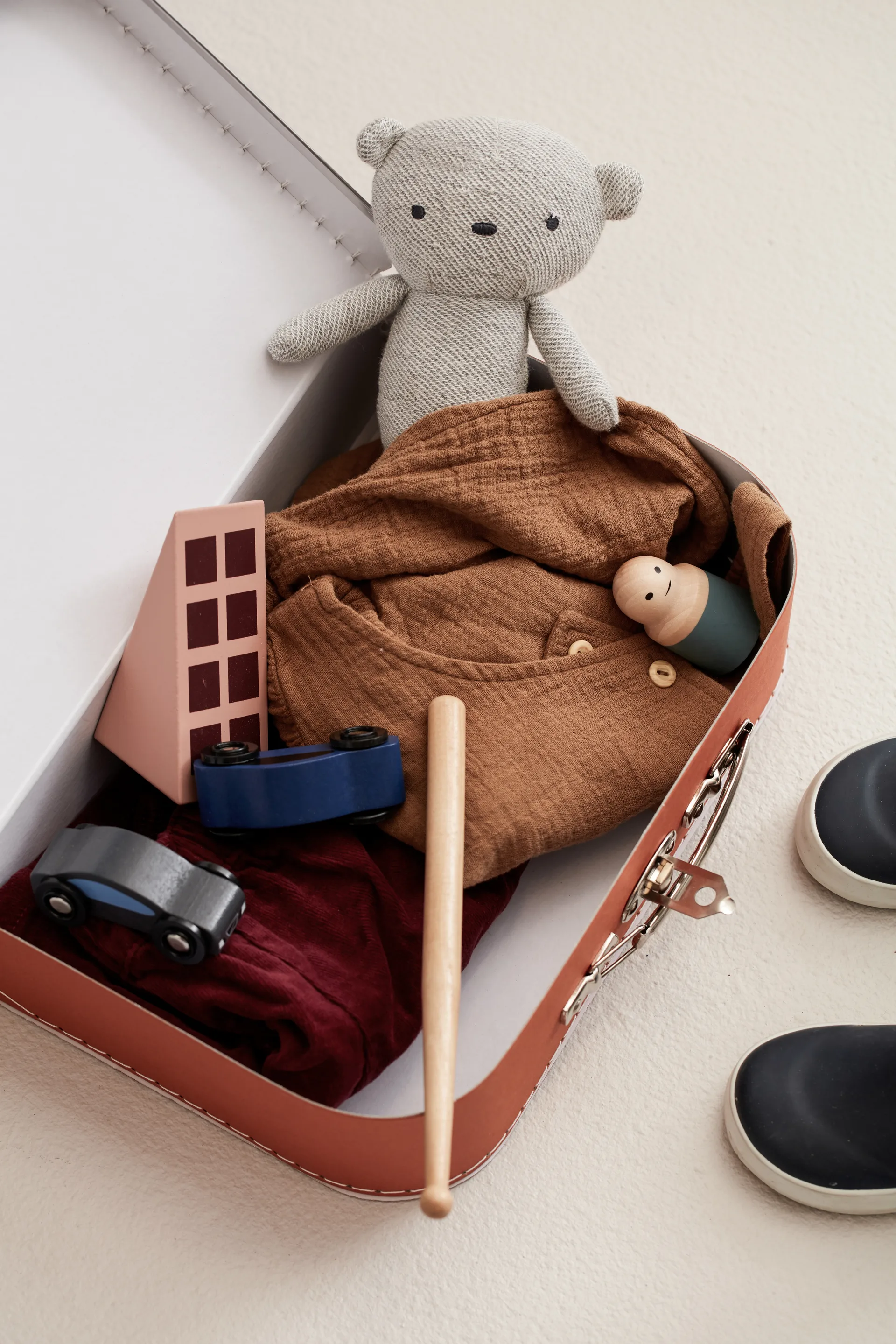 Mala 2 peças Kid's Base, ferrugem Kid's Concept