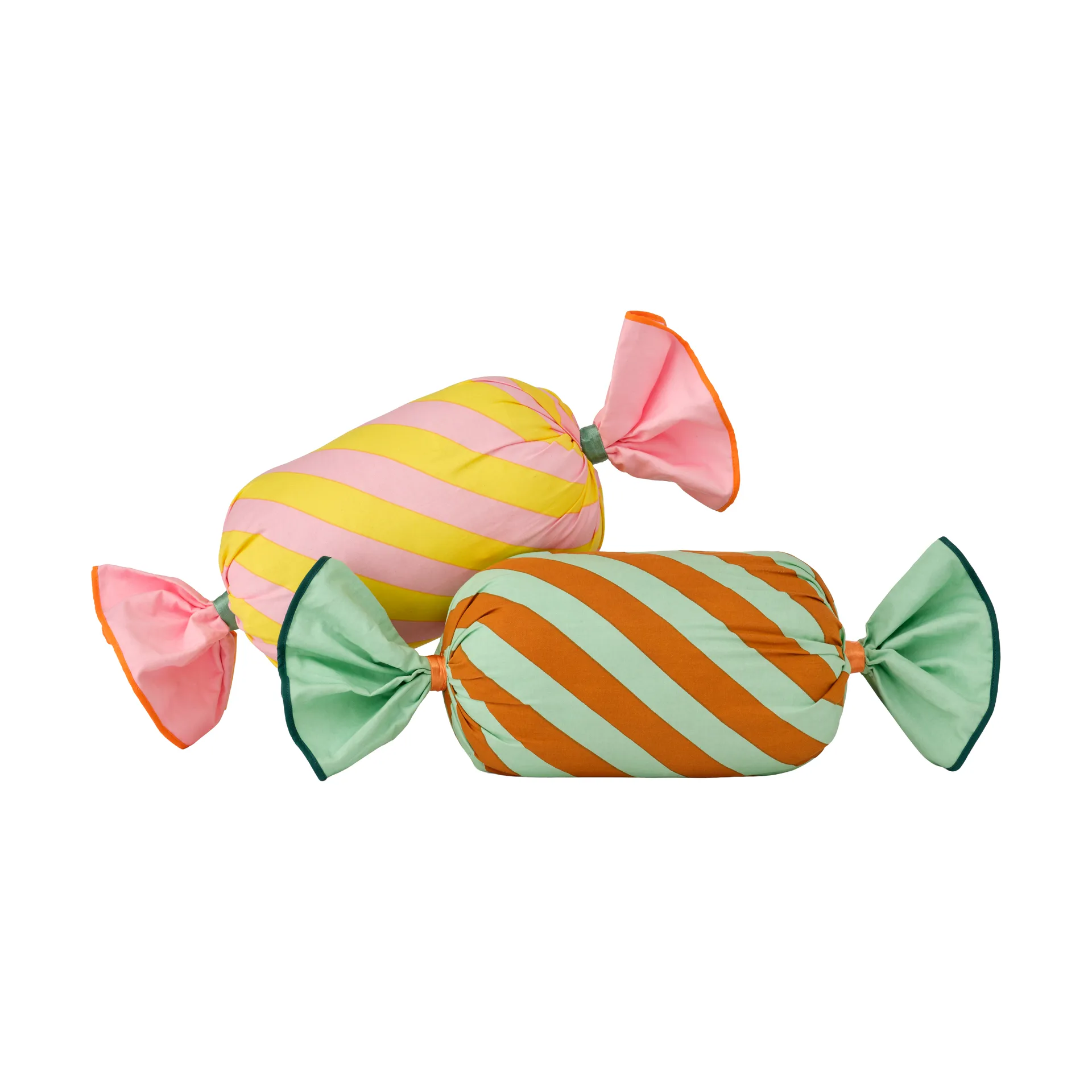 Pippi almofada em forma de rebuçado, Verde, 53x16 cm Kid's Concept