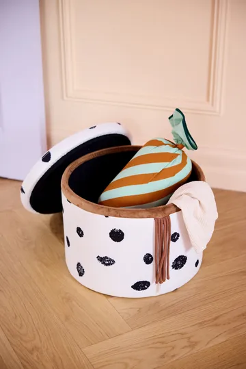 Pippi almofada em forma de rebuçado - Verde, 53x16 cm - Kid's Concept