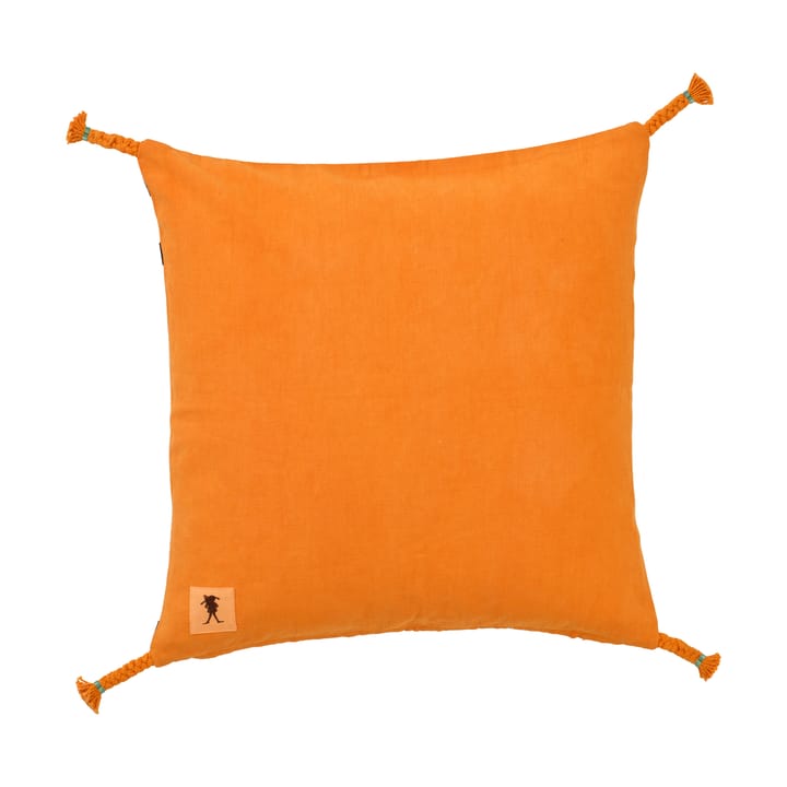 Pippi capa de almofada 50x50 cm, Branco-laranja Kid's Concept