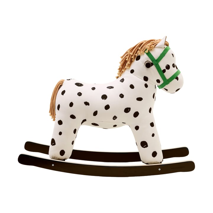 Pippi cavalo de balanço - Branco-preto - Kid's Concept
