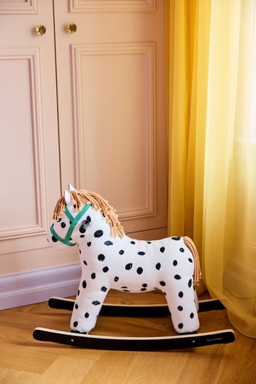 Pippi cavalo de balanço - Branco-preto - Kid's Concept