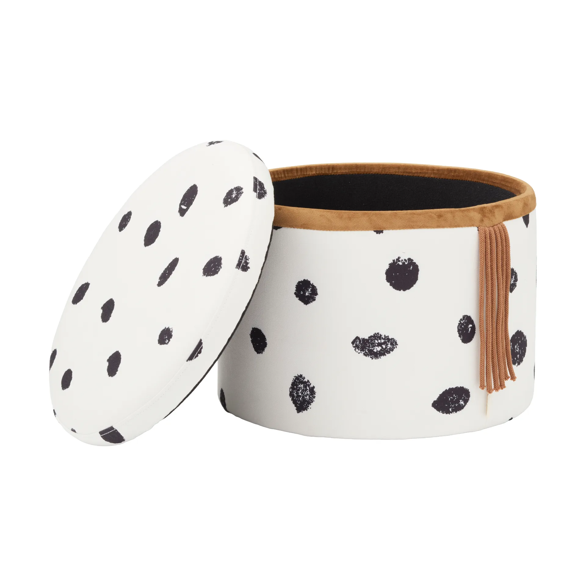 Pippi pufe com arrumação Ø40x30,5 cm, Multicor Kid's Concept