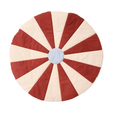 Tapete de brincar Cirkus - Vermelho, Ø112x2 cm - Kid's Concept