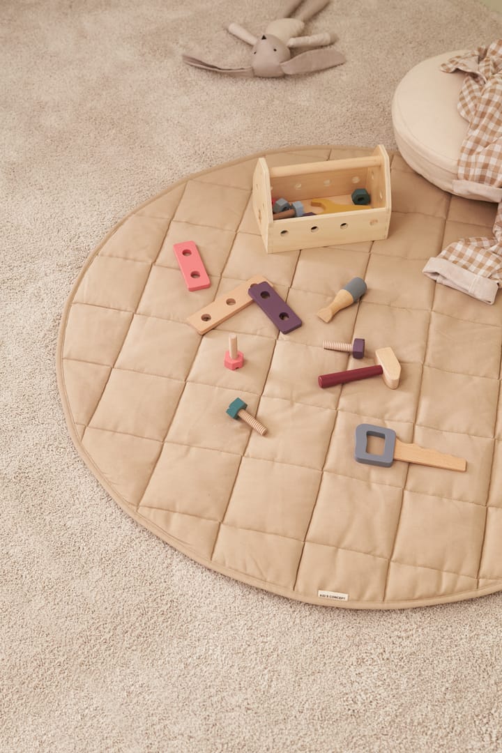 Tapete de brincar Kid's Base , Bege Kid's Concept