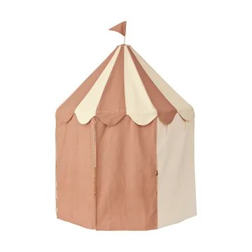 Tenda Pavilhão Kid's Base - Riscas castanhas - Kid's Concept