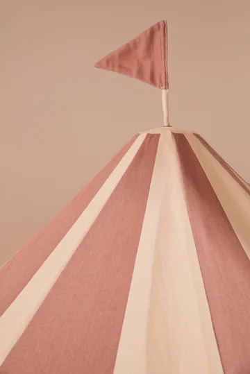 Tenda Pavilhão Kid's Base - Riscas castanhas - Kid's Concept