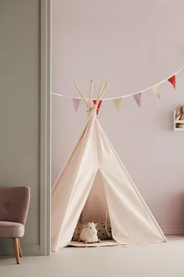 Tenda Tipi Kid's Base  - Branco natural - Kid's Concept
