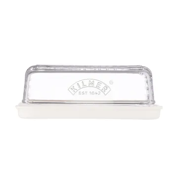 Armazenamento de queijo Kilner - Transparente-branco - Kilner