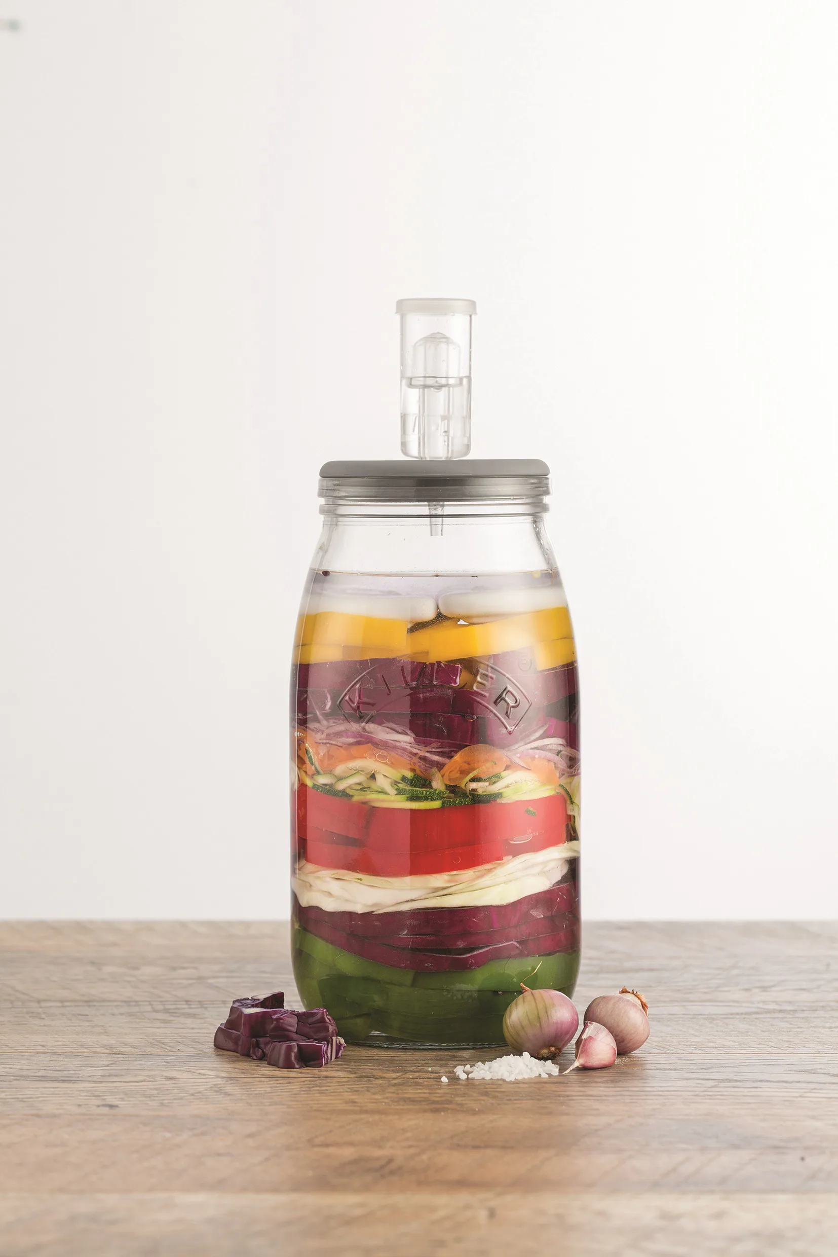 Conjunto de fermentação Kilner 3 l, Transparente Kilner