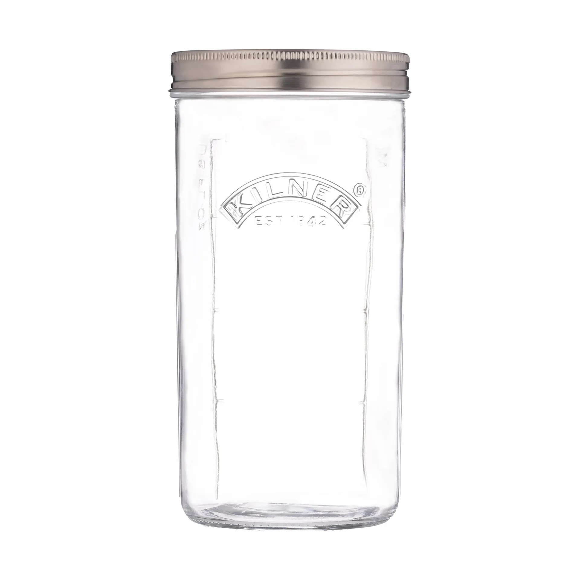 Conjunto de fermentação Kilner, Claro-aço inoxidável, 1 L Kilner